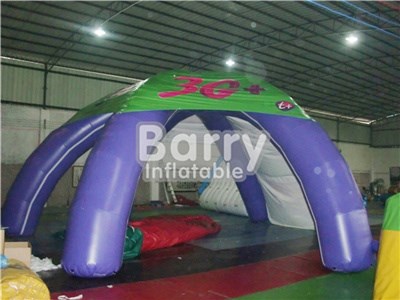 Customized China 4 legs inflatable advertising tent with logo printing for event BY-IT-014